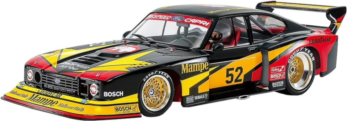 TAMIYA 124 Sports Car Series No.376 1978 Ford Zakspeed Capri Turbo Plastic NEW