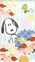 'Noren Kobo Peanuts Snoopy Noren Curtain Half-Length 85 x 150 cm Polyester NEW'