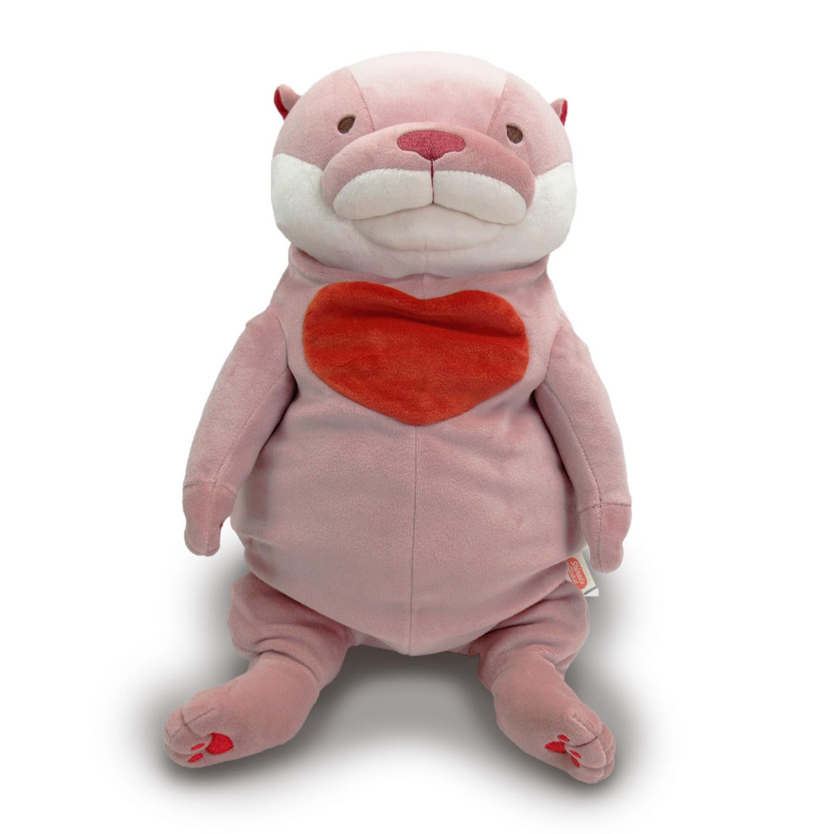 Shinada Global Mochi Series Mochi Kawauso Heart Pink Size L 22×22×30cm NEW