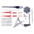 'Bandai RG 1144 Hi-Nu Gundam Hyper Mega Bazooka Launcher Display Set NEW'