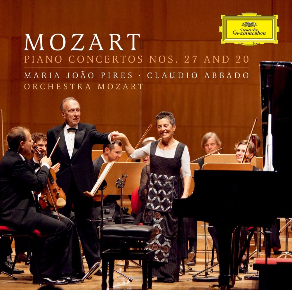 Maria Joao Pires/Abbado NEW CD(SHMCD) Mozart Piano Concertos No.27 20 Japan OBI