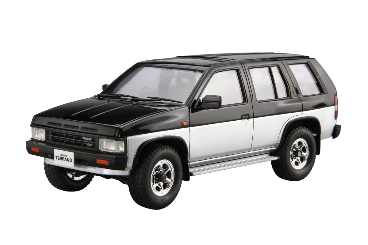 AOSHIMA The☆Model Car 124 Nissan D21 Terrano V6-3000 R3M 91 Plastic Model NEW