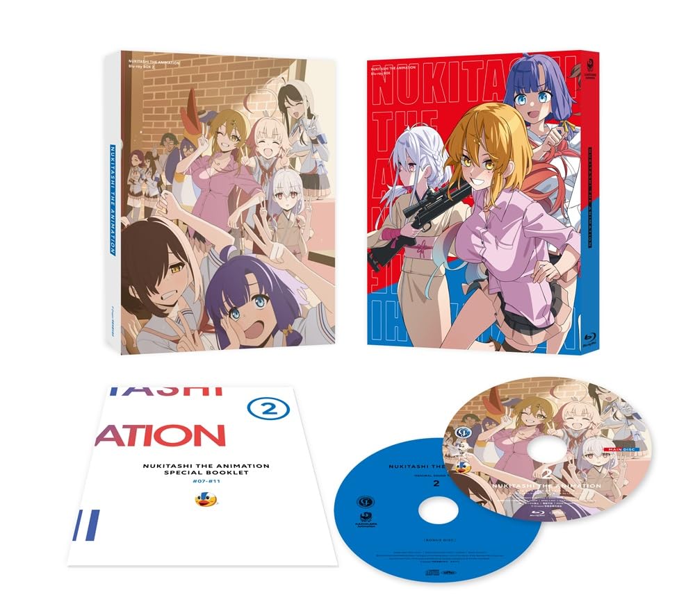 Nukitashi the Animation Blu-ray Box Vol.2 Standard Edition Soundtrack CD NEW