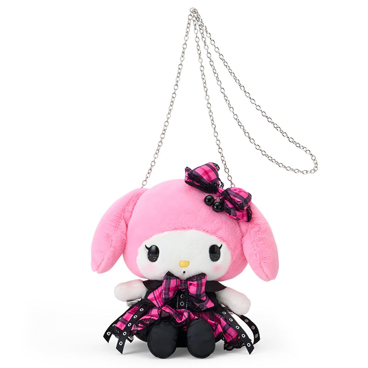 SANRIO Doll Shoulder Bag Sweet Rock n Check My Melody Recommended age 3 NEW