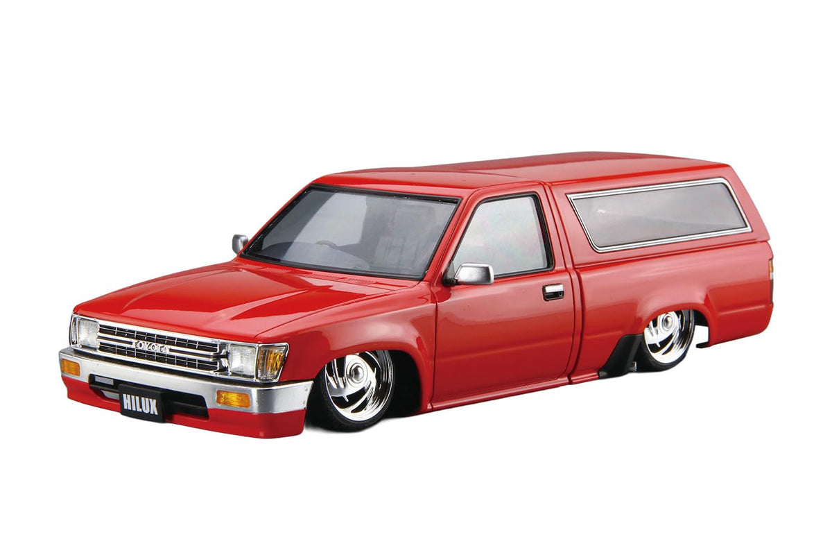 AOSHIMA The Tuned Car No.59 124 YN86 Hilux New Old School 95 Toyota Plastic NEW
