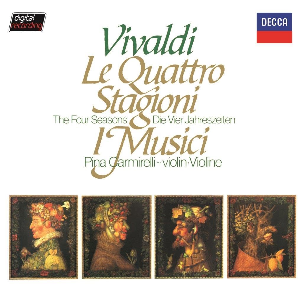 I Musici Pina Carmirelli Vivaldi Violin Concerto Collection The Four Seasons NEW
