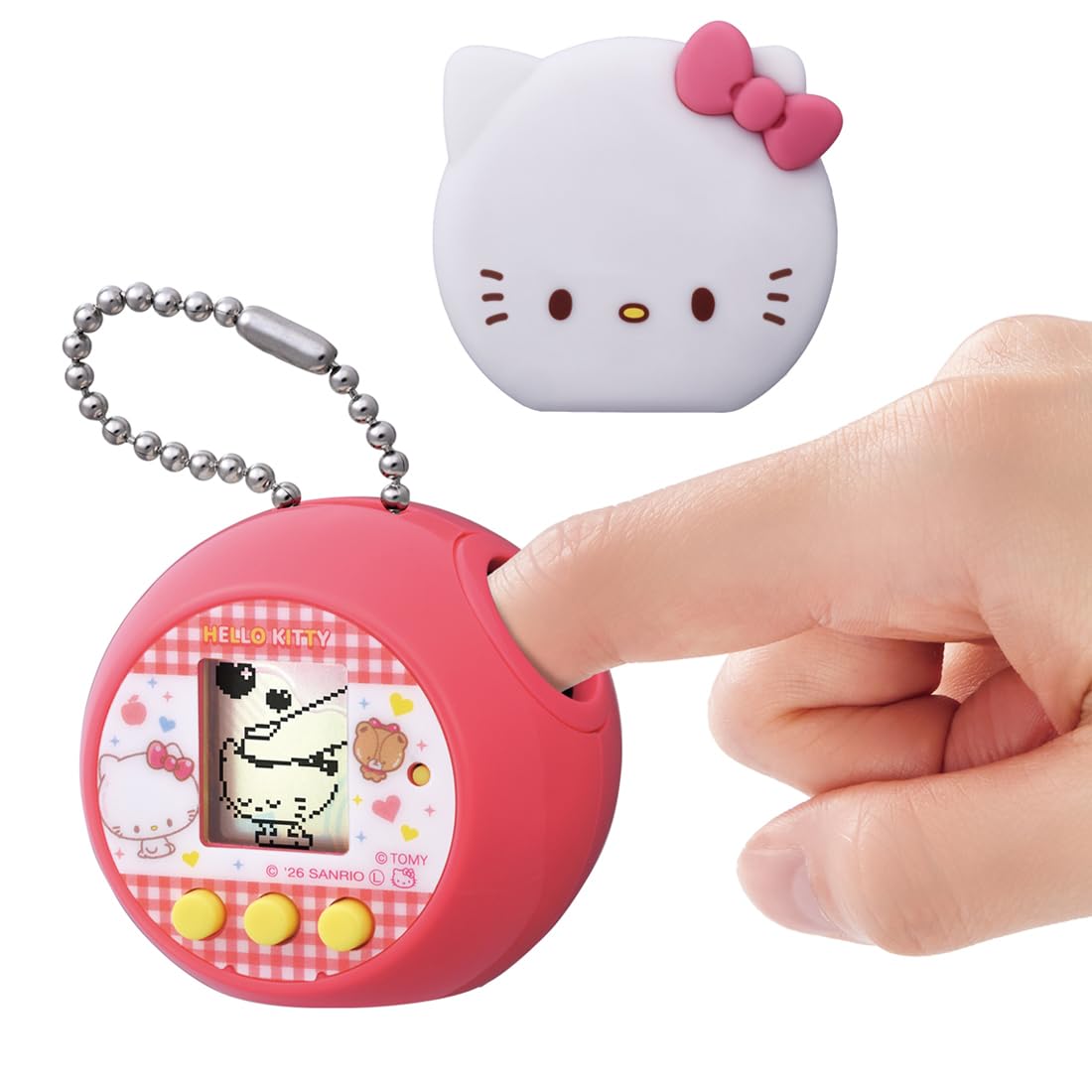 'Takara Tomy PuniComm PuniCover Set Hello Kitty Punirunz LCD Toy NEW'