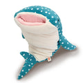 'NEW Morisaka Global Mochijinbee Whale Shark L Plush Toy 22x22x30cm Blue'
