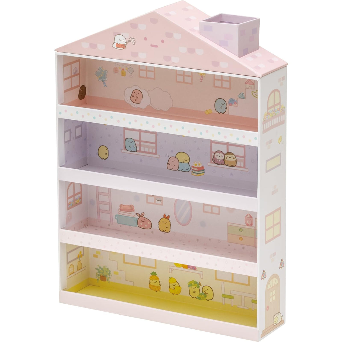 'San-X Sumikko Gurashi Sumikko House Case FB54802 Character Storage Case NEW'