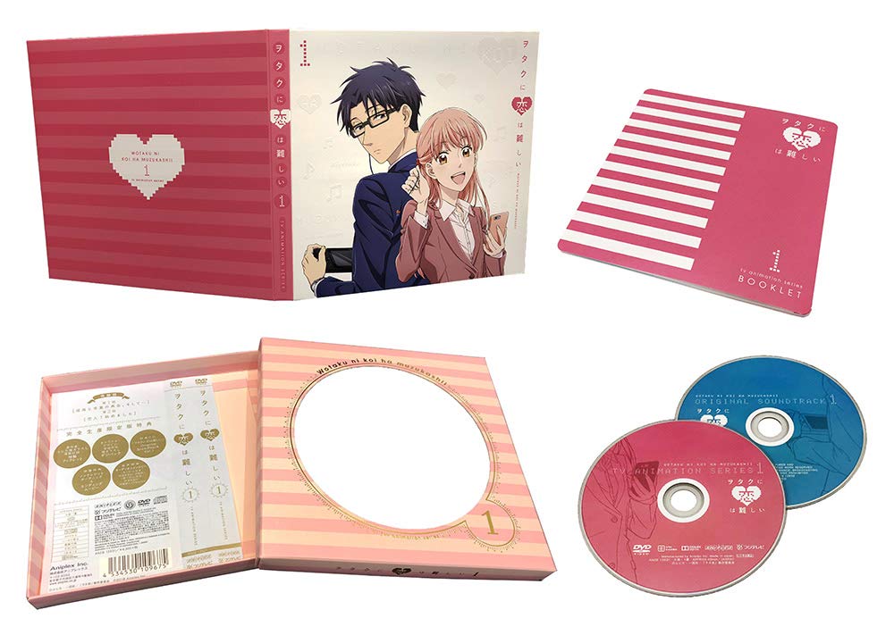 Wotakoi Love is Hard for Otaku Vol.1 Limited Edition DVD Soundtrack CD Track NEW