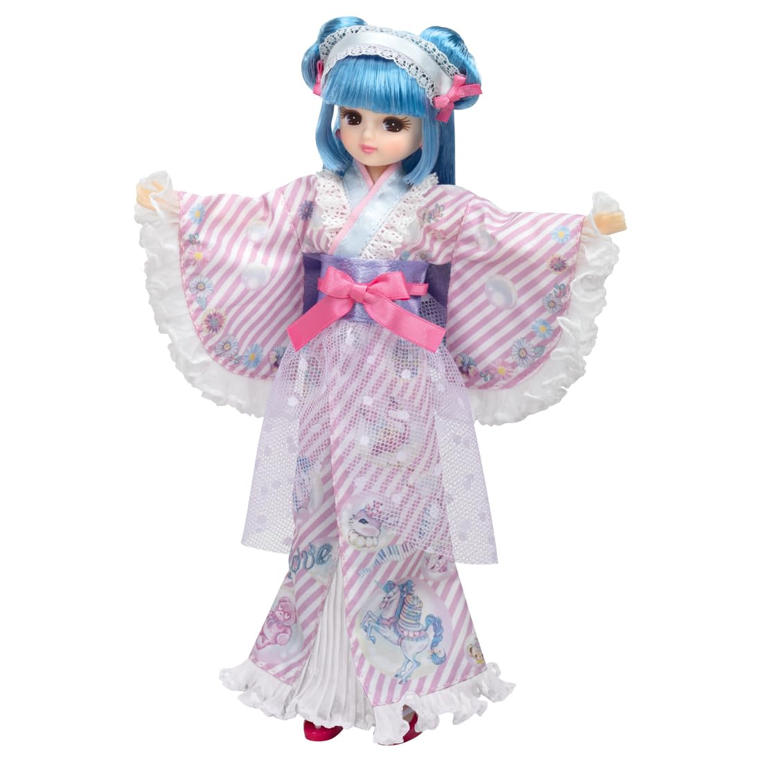 TAKARA TOMY Licca-chan Doll LD-14 ECONECO Yukata Licca-chan Dress-up NEW