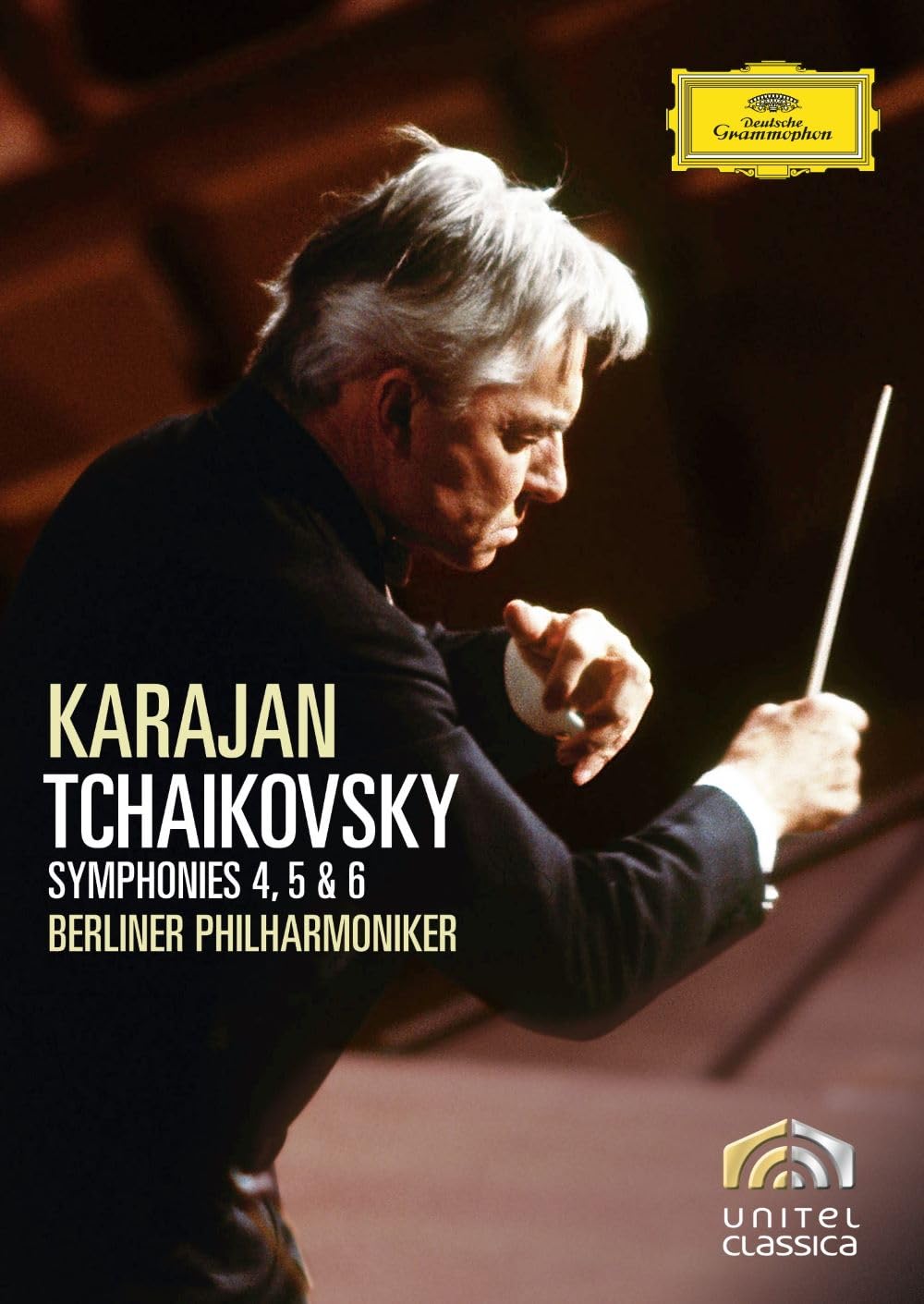 DVD Tchaikovsky: Symphonies No. 4 5 and 6 Pathetique (Ltd. Ed.)... Unknown NEW