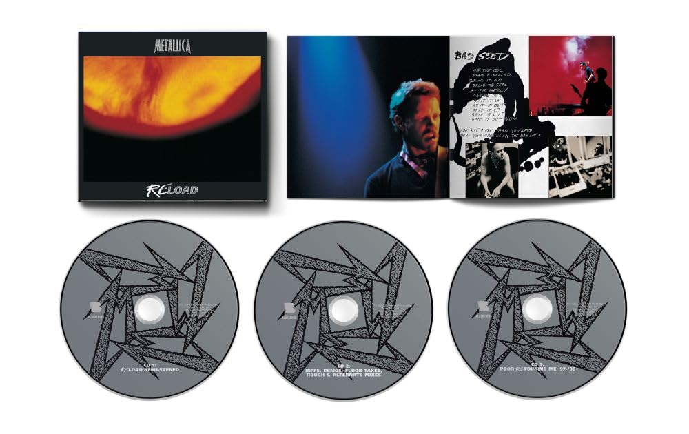 6WT 2026 METALLICA RELOAD REMASTER STANDARD EDITION DELUXE EDITION JAPAN SHM CD