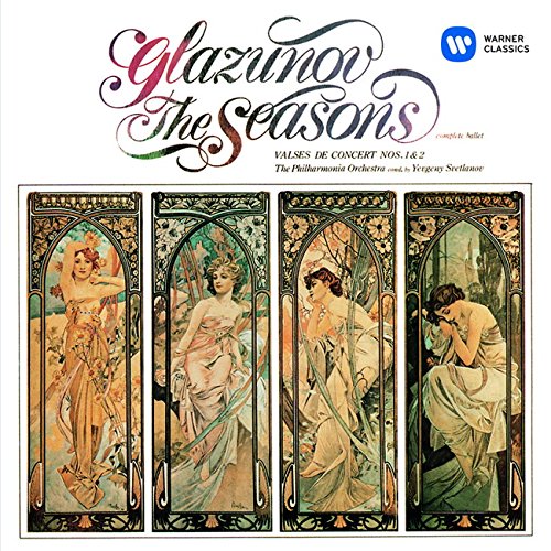 CD Glazunov: The Four Seasons Japan Svetlanov (Evgeny) Music (1 CD) WPCS-50323