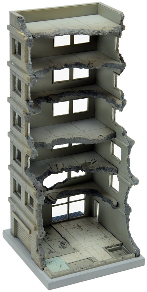 TOMYTEC GeoColle Building Collection 151 Building Under Demolition A Tall NEW