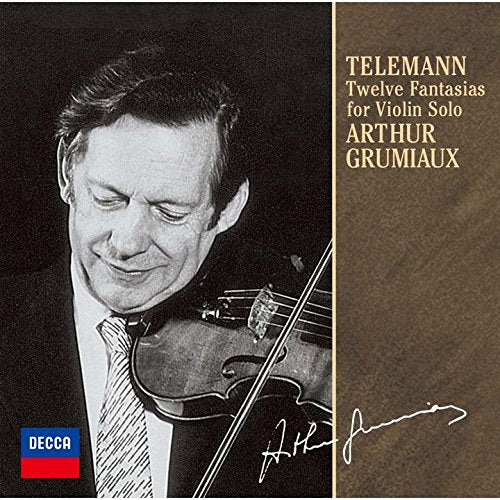 Telemann (1681-1767)/12 Fantasies Arthur Grumiaux UCCD9834 New CD NEW