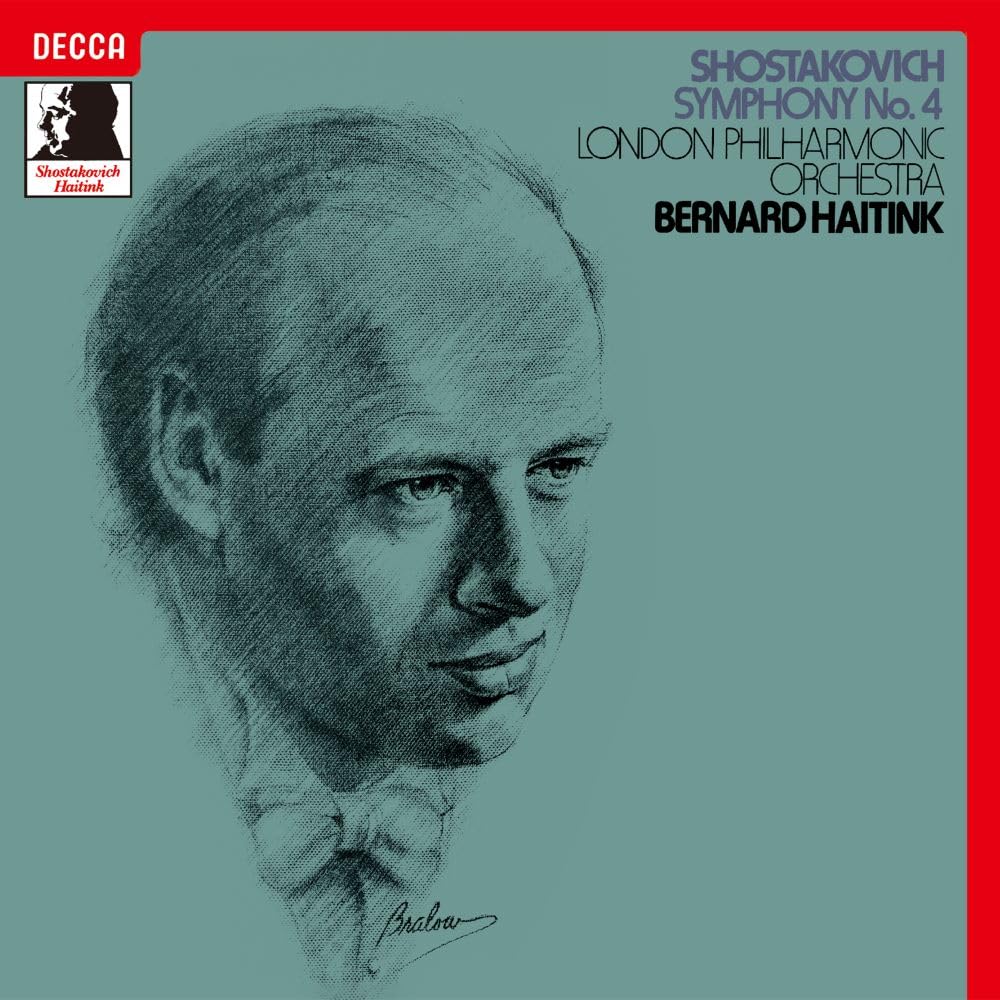 Bernard Haitink Shostakovich Symphony No. 4 SHM-SACD Single Layer JAPAN NEW