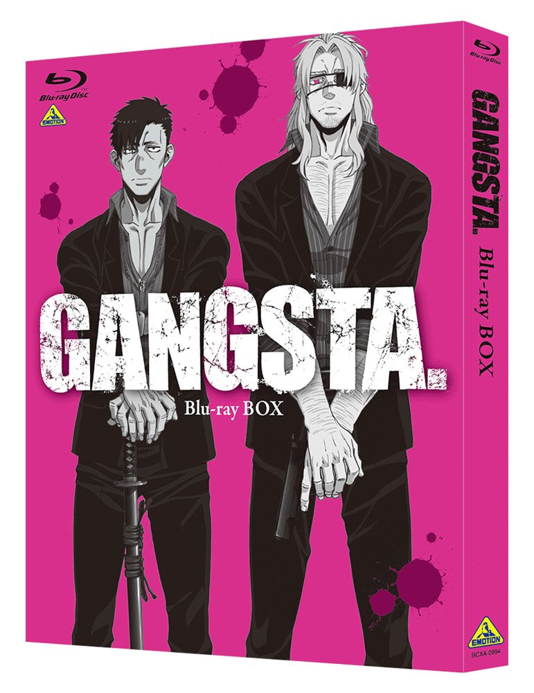 GANGSTA. Blu-ray BOX Limited Edition BCXA-994 TV Animation Tsuda Kenjiro NEW