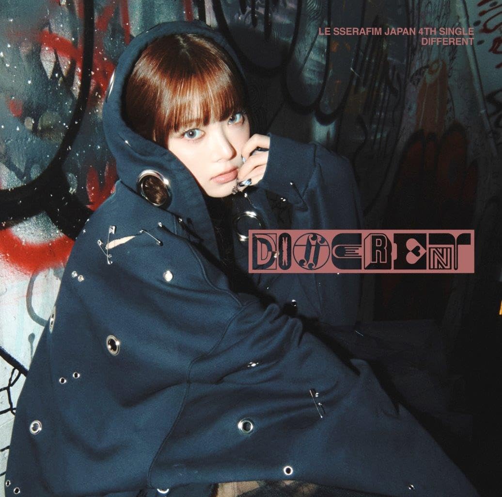 LE SSERAFIM DIFFERENT HONG EUNCHAE MEMBER EDITION CD + LYRIC BOOK + PHOTO CARD
