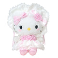 'Sanrio Hello Kitty White Frill Plush Toy 009717 Ages 3+ NEW'