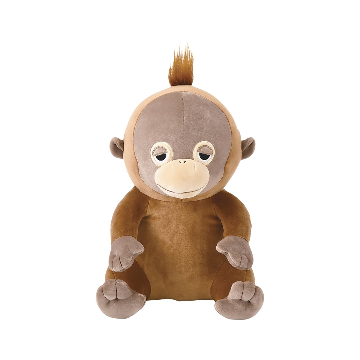 'Livheart Premium Nemunemu Animals Orangutan Utan Sitting Body Pillow 30cm NEW'
