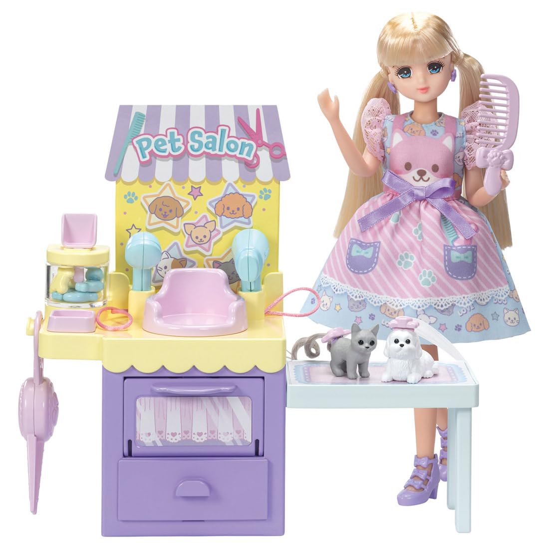 'Takara Tomy Licca-chan Oshigoto Friends Karen the Groomer Doll NEW'