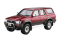 'NEW Aoshima The Model Car Toyota Hilux Surf SSR-X Wide Body 1991 124 Kit'