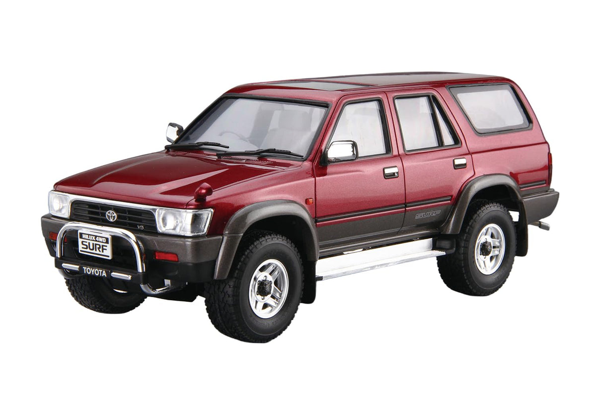 'NEW Aoshima The Model Car Toyota Hilux Surf SSR-X Wide Body 1991 124 Kit'