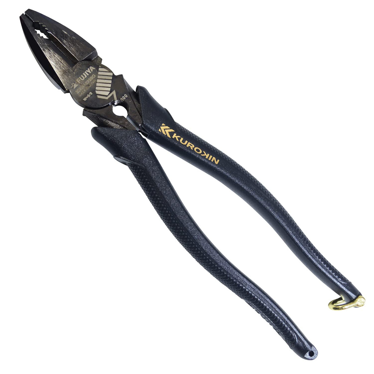 'NEW Fujiya Eccentric Power Pliers 225 mm Black Gold Deburring Function'