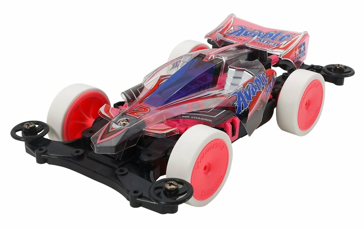 Tamiya Mini 4WD Limited Avante Mk.II Pink Special Clear Body MS Chassis NEW