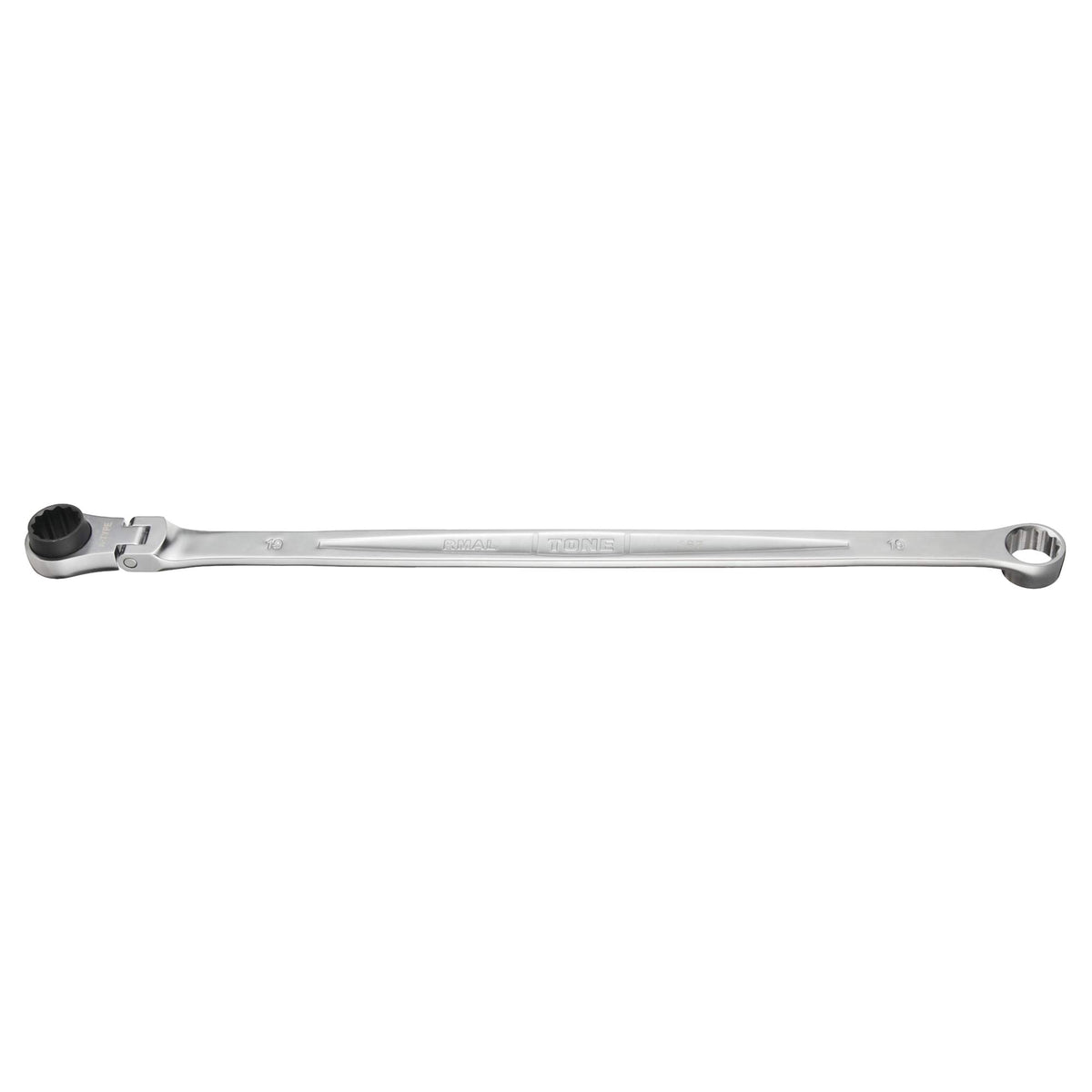 'TONE RMA-19L Super Long Flex Ratcheting Box Wrench 19mm Manual Hand Tool NEW'