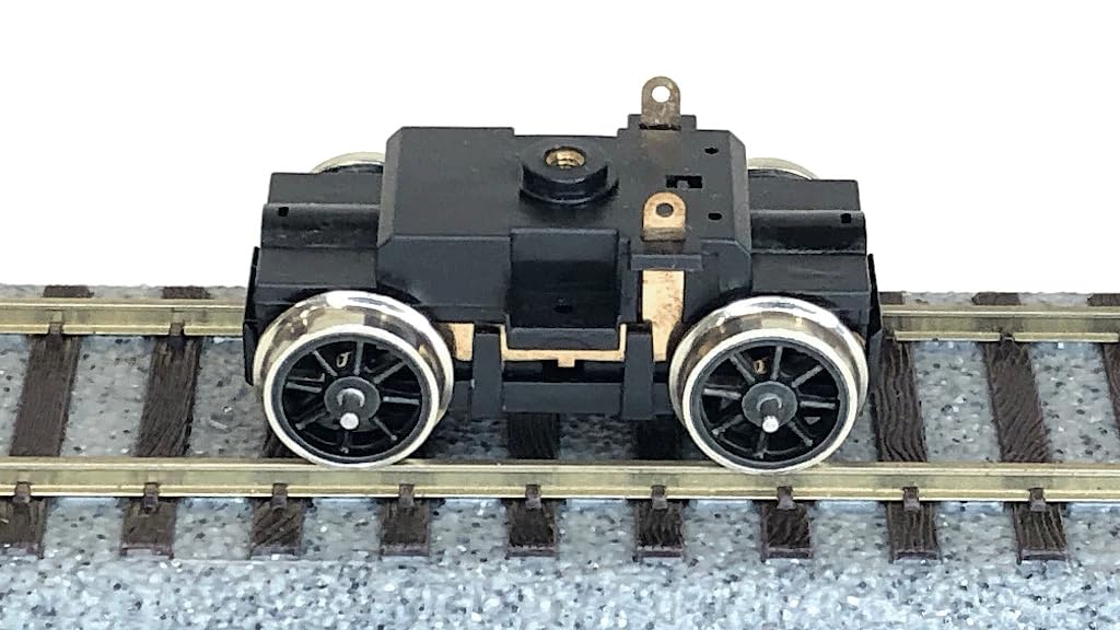 Tenshodo HO Gauge Coreless Power Truck 24.5S 10.5 Spoke Wheels 05016 Model NEW