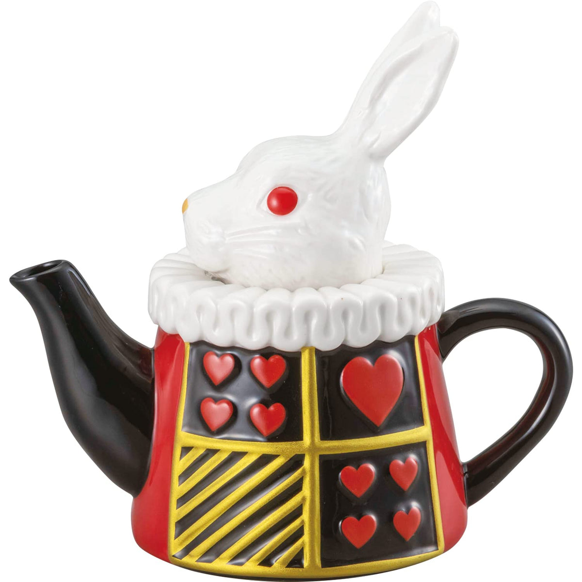 'March Hare SAN3791 Rabbit Design Teapot 550ml Ceramic Tableware NEW'