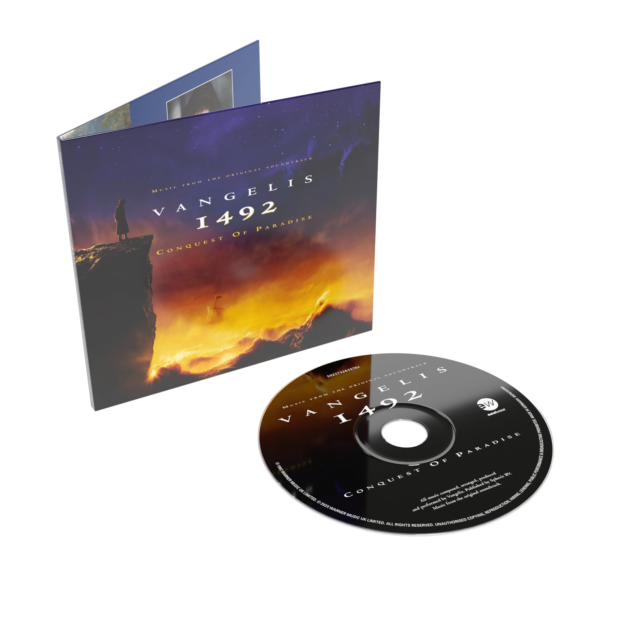 1492: Conquest Of Paradise (Expanded Edition) Vangelis [CD Album] NEW