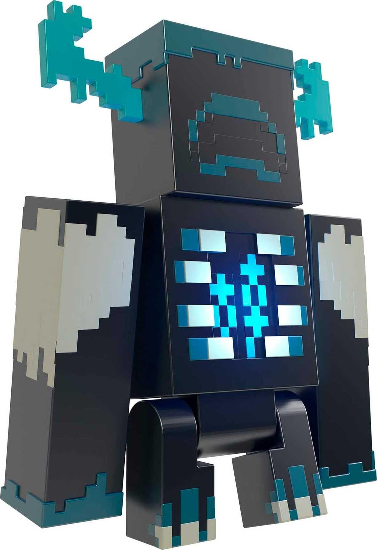 MATTEL MINECRAFT Warden Figure Light & Sound Ages 6+ Gift HHK89 NEW