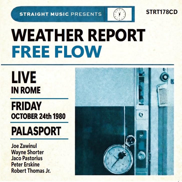 Weather Report FREE FLOW Live in Rome 1980 Japan Edition CD NEW