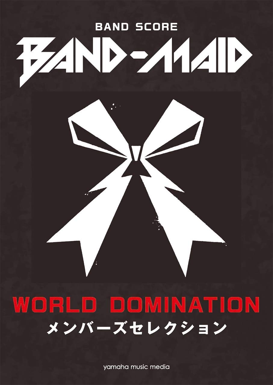 BAND-MAID Band Score Book WORLD DOMINATION Members Selection Japan NEW