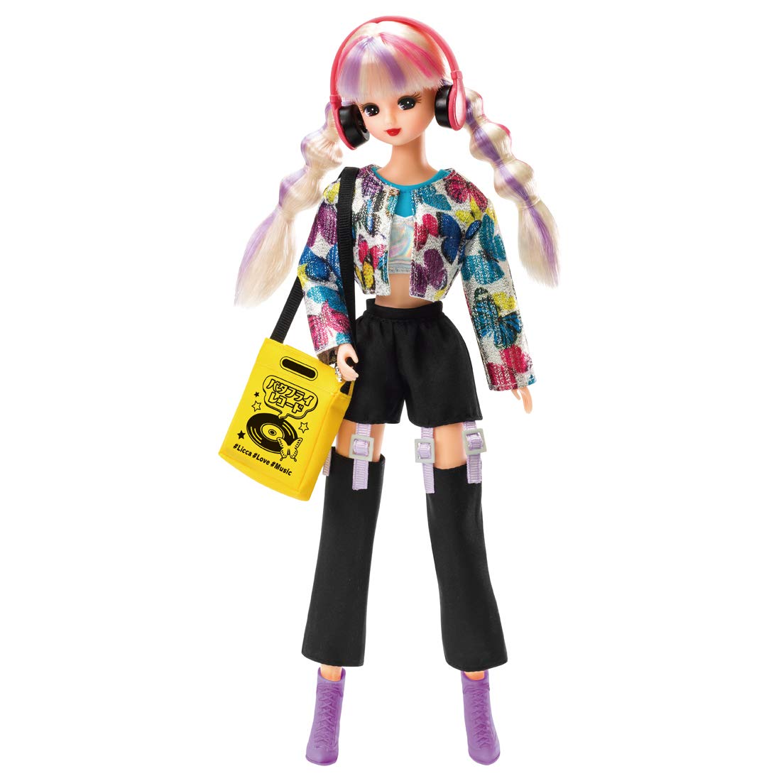 TAKARA TOMY #Licca Doll #Neon Butterfly Dress-up Doll Pretend Play Toy Ages NEW
