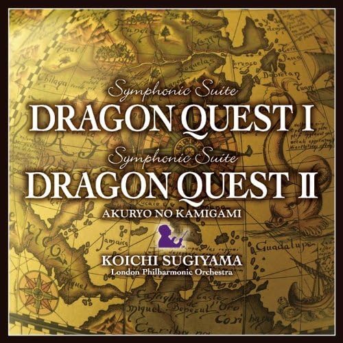 Symphonic Suite Dragon Quest I & II Koichi Sugiyama CD Japan NEW