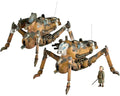 KAIYODO ARTPLA Maschinen Krieger Gladiator G1G2 & Smile Eddie Amsel 135 NEW