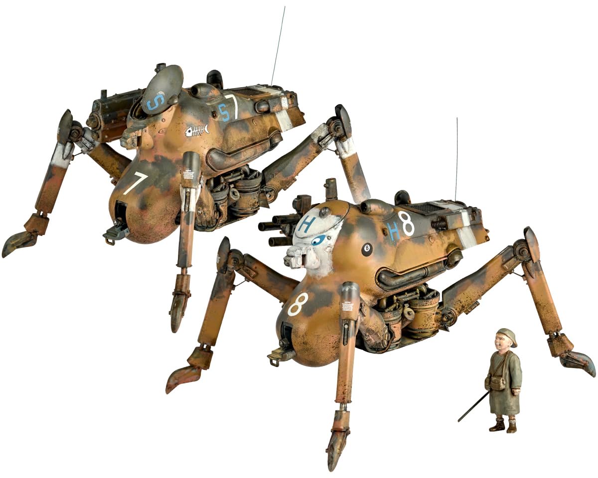KAIYODO ARTPLA Maschinen Krieger Gladiator G1G2 & Smile Eddie Amsel 135 NEW