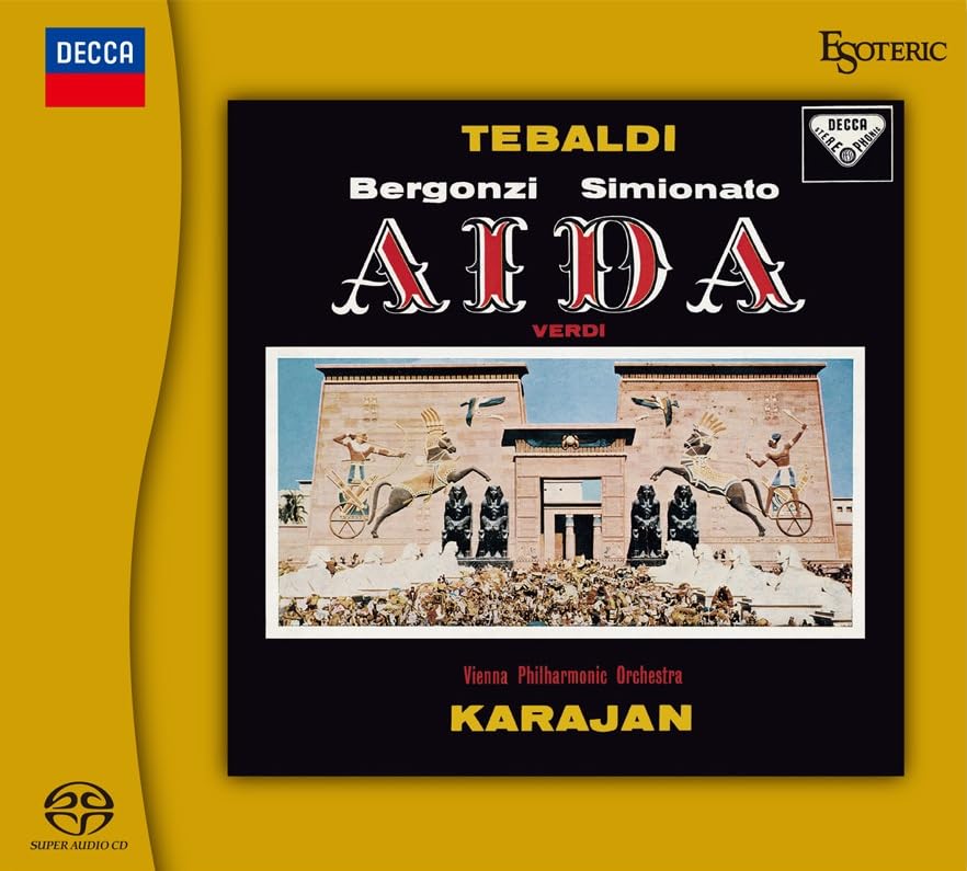 Verdi Aida Karajan ESOTERIC Japan SACD Hybrid 2CD ESSD-90327/28 NEW