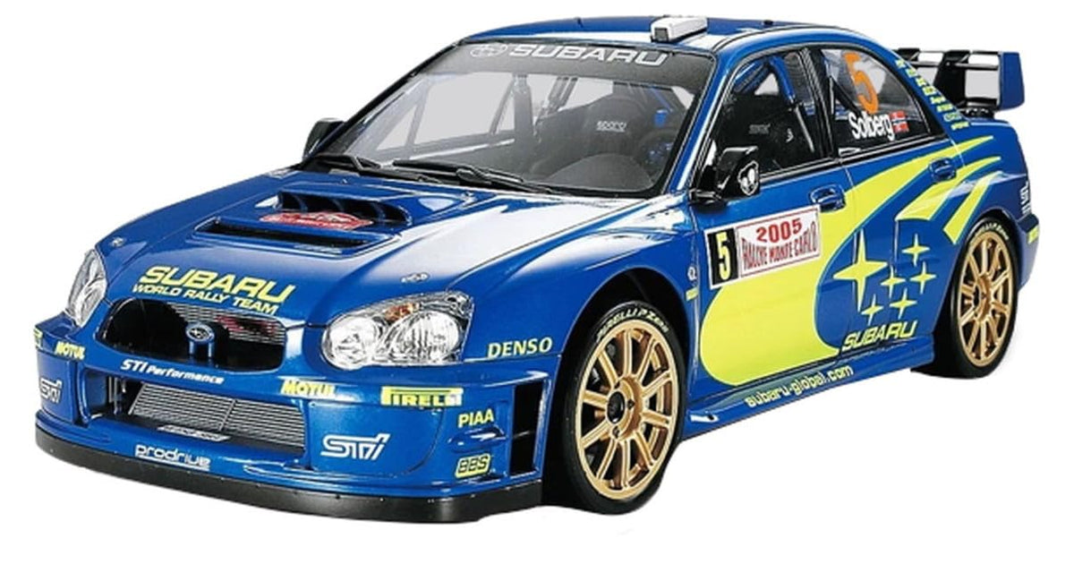 Tamiya 124 Sports Car Series No.281 Subaru Impreza WRC Monte Carlo 2005 NEW