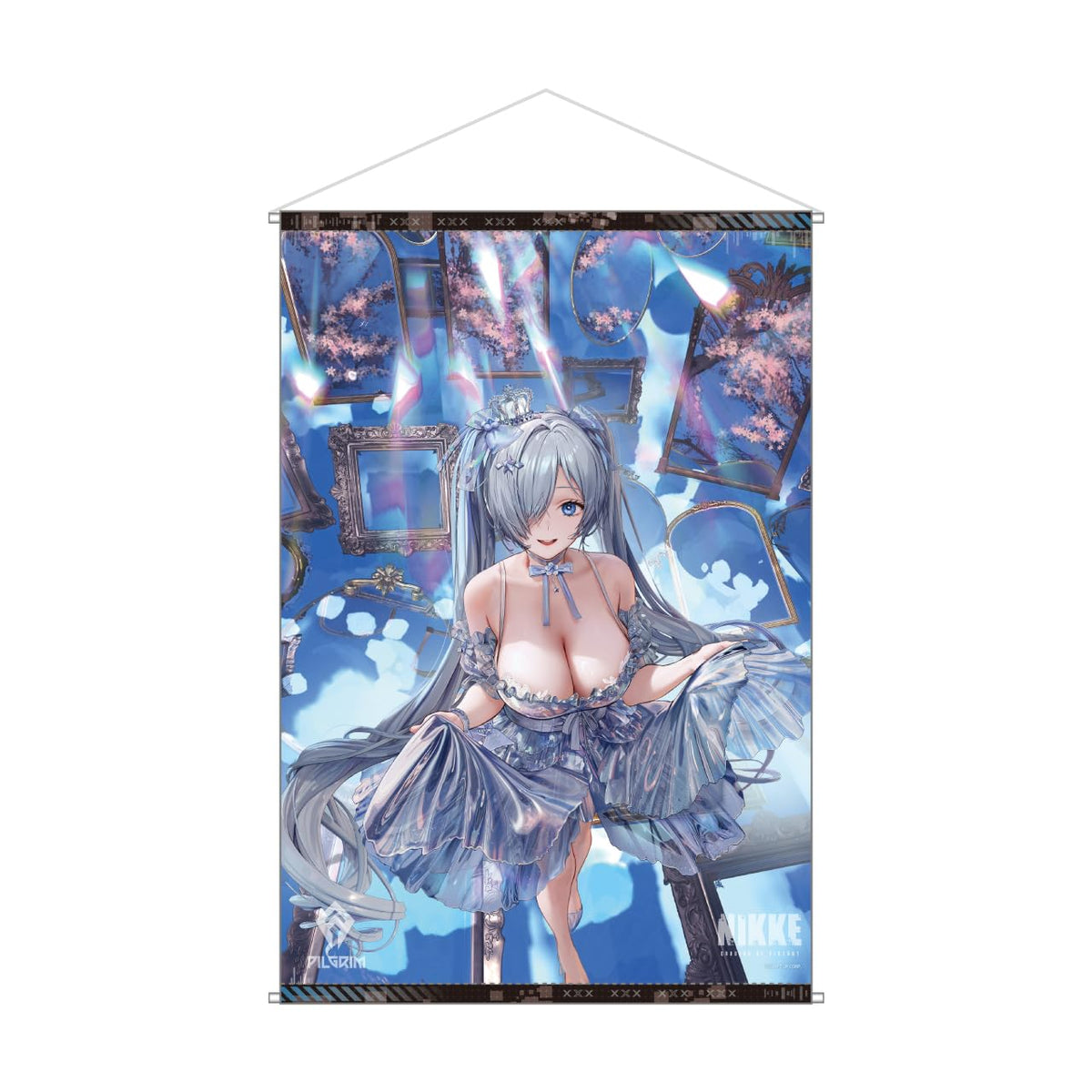 ALGERNON PRODUCT Goddess of Victory NIKKE B2 Tapestry Cinderella Glass NEW