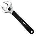 TOP Industry Adjustable Wrench Work Wide Jaw Opening 0-43mm Black with NEW
