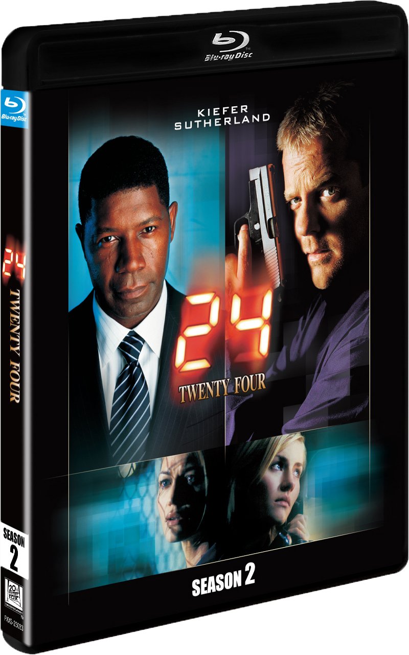 New TV SERIES -24 TWENTY FOUR SEASON 2- 5 Blu-ray from Japan NEW