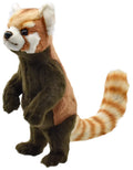 'HANSA Red Panda Lesser Panda Standing Plush BH7252 37cm Wildlife Doll Japan NEW'