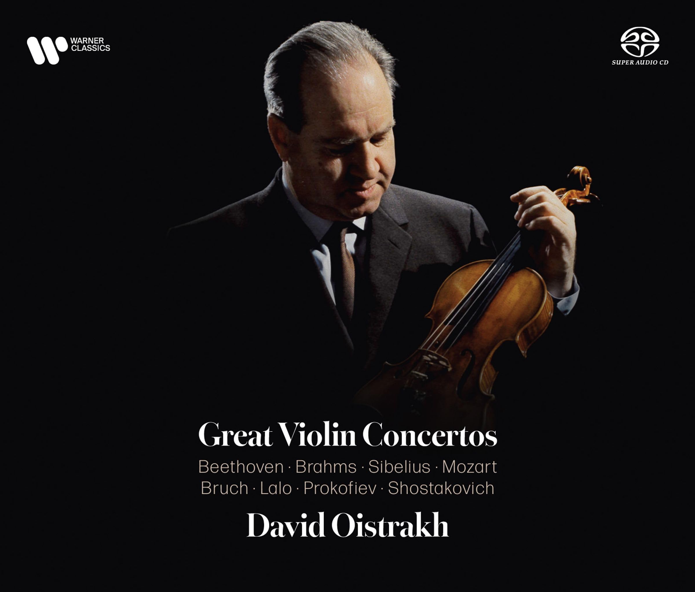 David Oistrakh Great Violin Concertos Newly Remastered 6 SACD Hybrid NEW