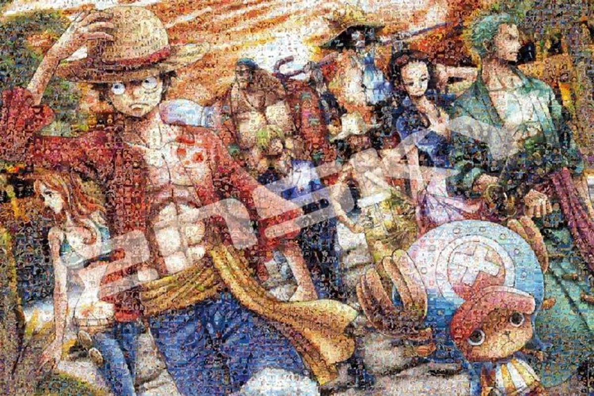 ENSKY ONE PIECE Mosaic Art Landing 50x75cm Jigsaw Puzzle 1000 Pieces NEW