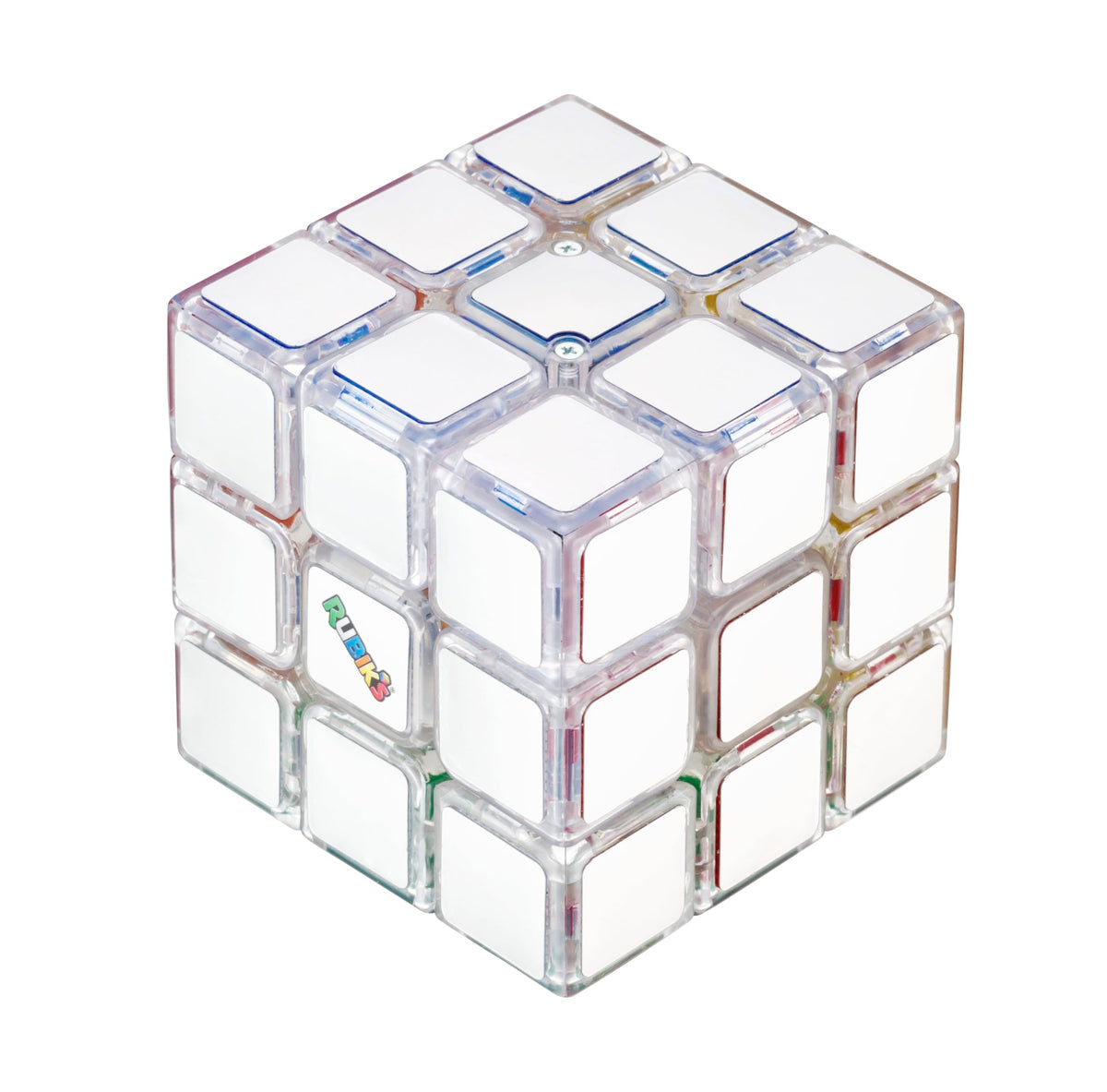 'MegaHouse Rubiks Cube Flash Light Puzzle Toy 57mm Mirror Color Game 2025 NEW'
